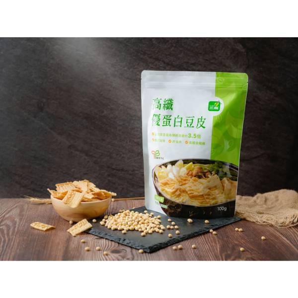 高纖優蛋白豆皮100g-全素 