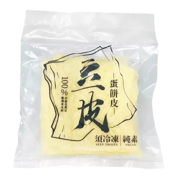 本家生機豆皮蛋餅皮10入-全素 