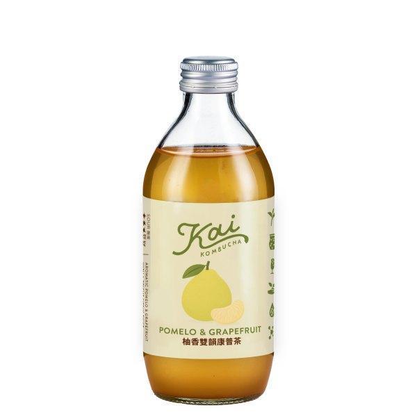 Kai柚香雙韻康普茶330ml-全素 
