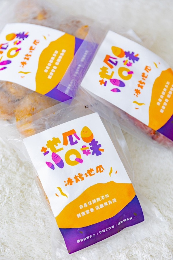 地瓜Q妹冰烤地瓜綜合隨手包180g*3包/組 