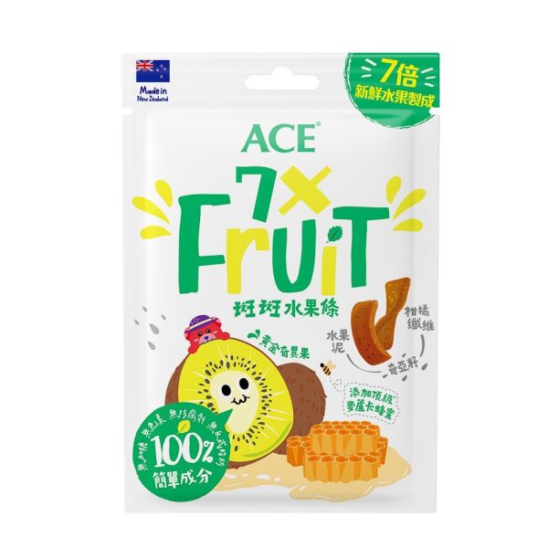 ACE斑斑水果條(黃金奇異果+奇亞籽)90g-全素 