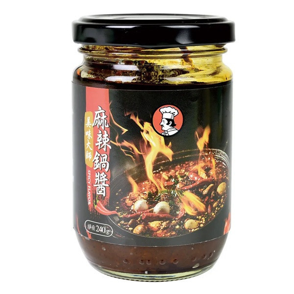 美味大師麻辣鍋醬240g-全素 