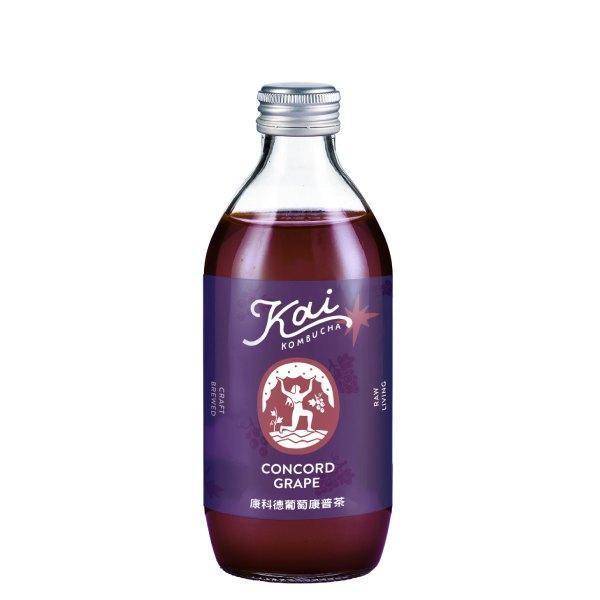 Kai康科德葡萄康普茶330ml-全素 