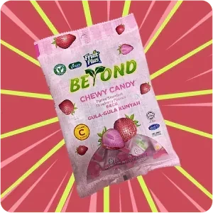 Fruit Plus BEYOND軟糖(草莓)-全素 
