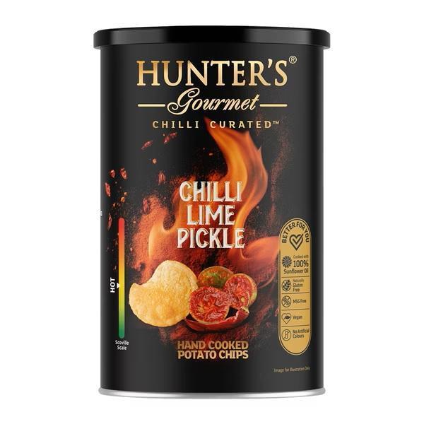Hunter's Gourmet亨特手工洋芋片(辣椒萊姆醬味)150g-全素 