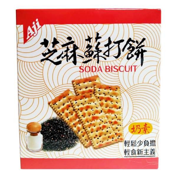 AJI芝麻蘇打餅300g-奶素 