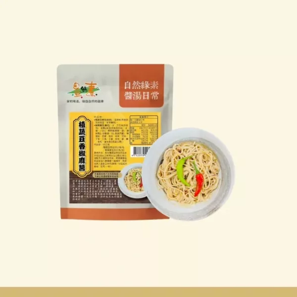 自然緣素植蔬豆香椒麻醬(粉包)50g-全素 