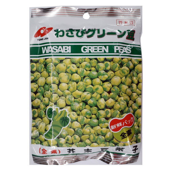 統記芥末豆菓子130g-全素 