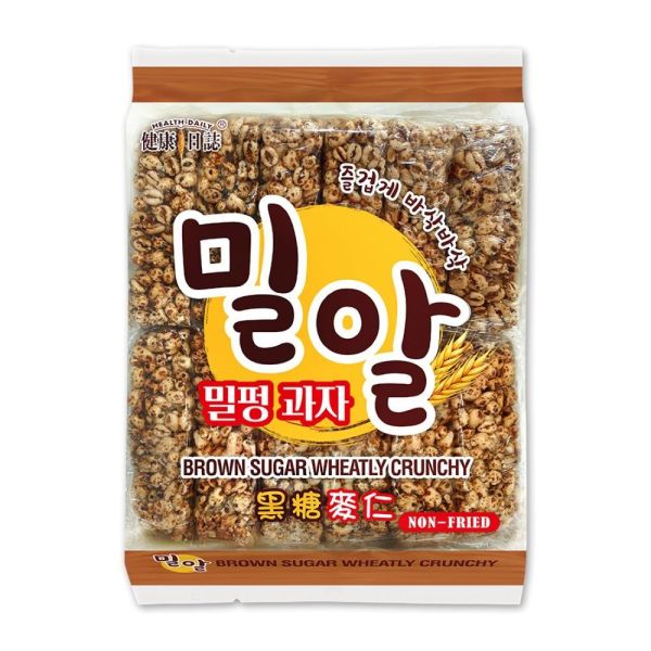健康日誌韓式麥粒棒(黑糖味)380g-全素 