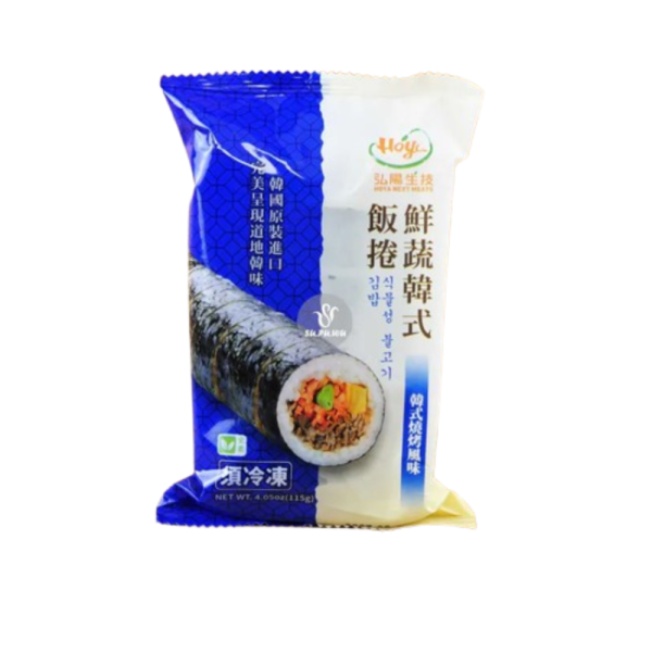 Hoya鮮蔬韓式燒烤風味飯捲115g-全素 
