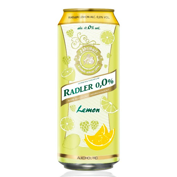 萊德無酒精啤酒風味飲(檸檬)-全素 