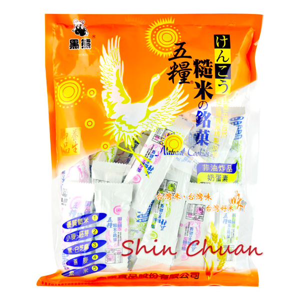 鑫豪五糧糙米銘菓-蛋奶素 