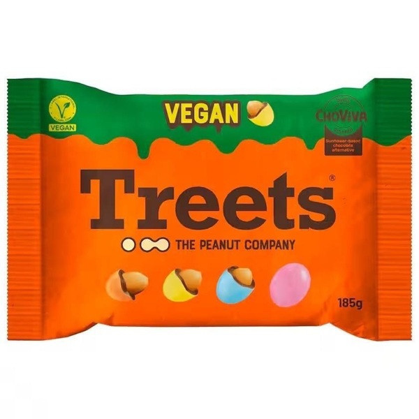 德國Treets純素花生巧克力豆185g-全素 