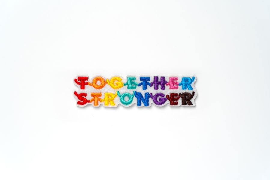 together stronger Pride Patch 