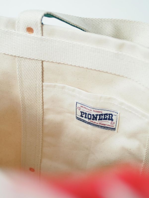 Pioneer: CarryAll Canvas Tool Bag 工具袋(撞色款) 工作包,大容量帆布袋,厚磅帆布袋,托特包,大容量托特包