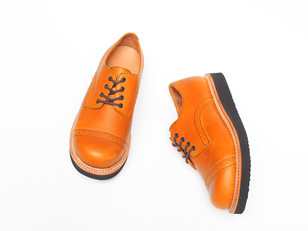 ABBEY 英式德比鞋 BROGUES NOT OXFORDS 黃棕色 