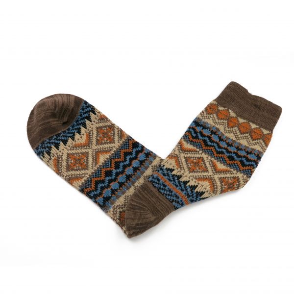Kanazawa Socks - Brown 