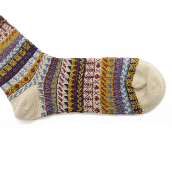 Carousel sock - Beige 