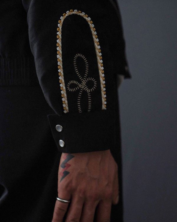 JOHNNY BOLERO RAYON GABARDINE JACKET 