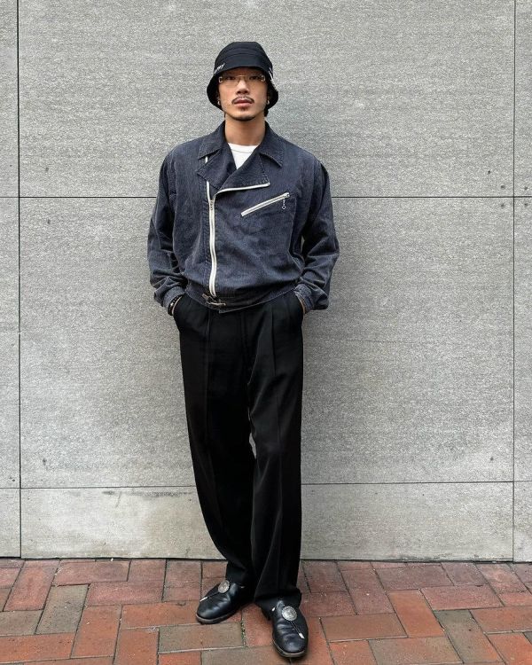 THE MOBY’S Summer Rider Jacket / Dark Navy 