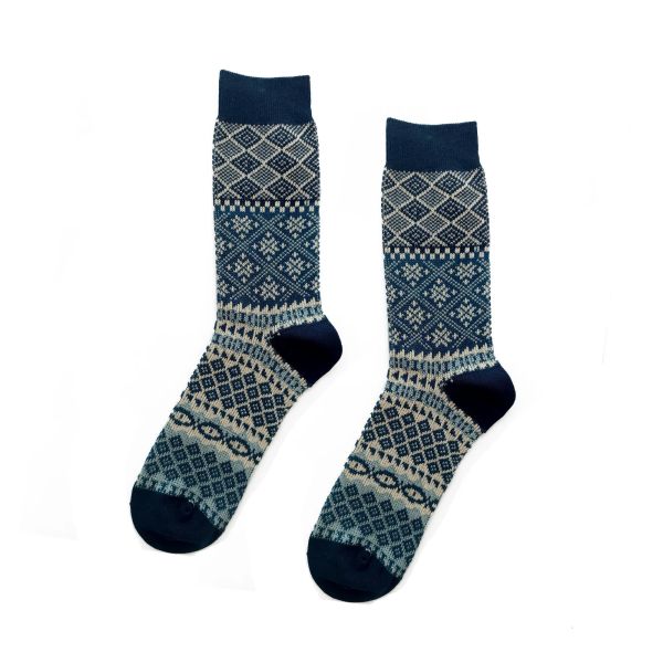 Fatima Socks - Navy 