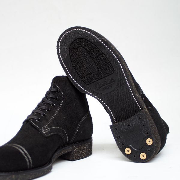 Dr. Sole OZ Troopers Service Boots / Black Roughout 澳洲軍靴,service boots,OZ Troopers,軍靴