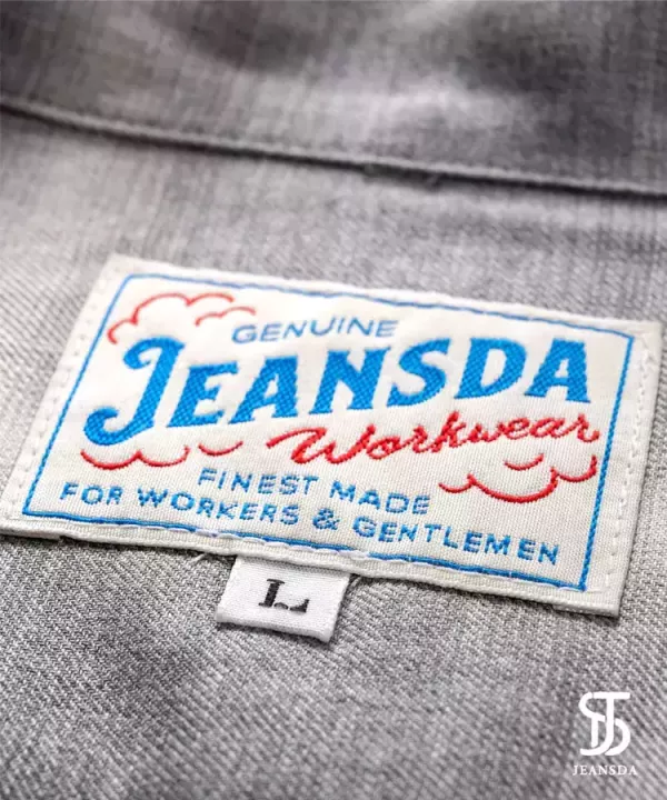 JEANSDA 金斯大【50/50】OFF系漸層格紋螺縈襯衫 