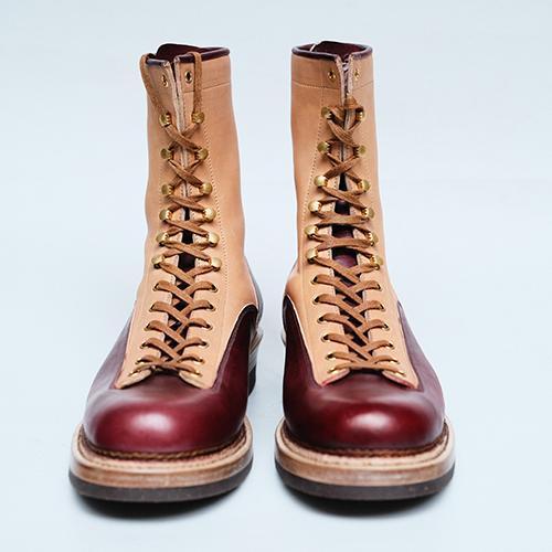 EU 43.5D Sagara New Valiant 8" / Morgan V2 Oil Natural + Oxblood 