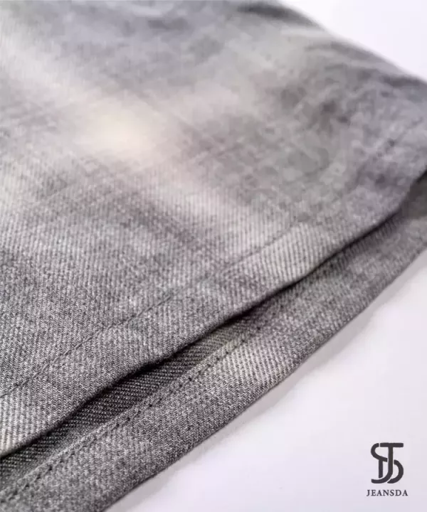 JEANSDA 金斯大【50/50】OFF系漸層格紋螺縈襯衫 