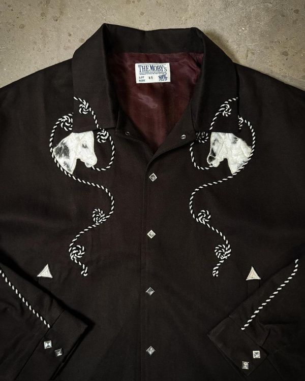 THE MOBY'S Stallion Bolero Jacket / Coffee Black 