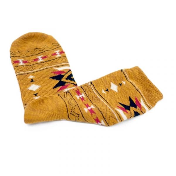 Indiana Mystery Socks - Mustard 