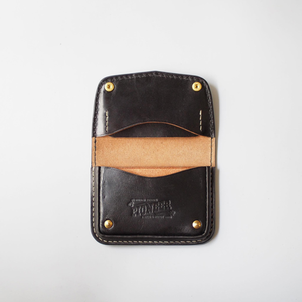 Leather Card Case "Django" 皮革卡夾 零錢包,刺繡卡夾,卡夾零錢包,手工卡夾