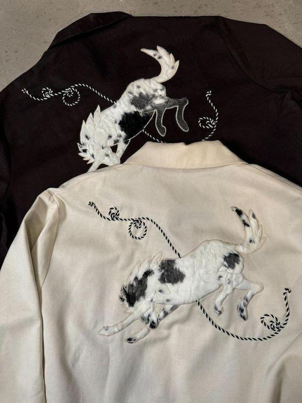 THE MOBY'S Stallion Bolero Jacket / Ivory 