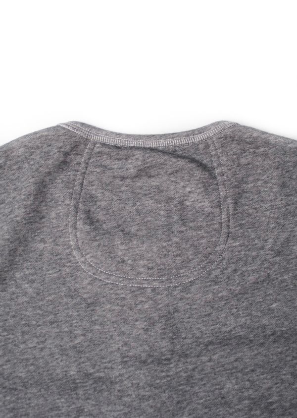 Pioneer: Henley Sweatshirt (S/S) 灰色 drsole長袖,drsole 長袖,dr sole 衣服,drsole t shirt,復古條紋短袖,復古 條紋短袖,drsole t恤