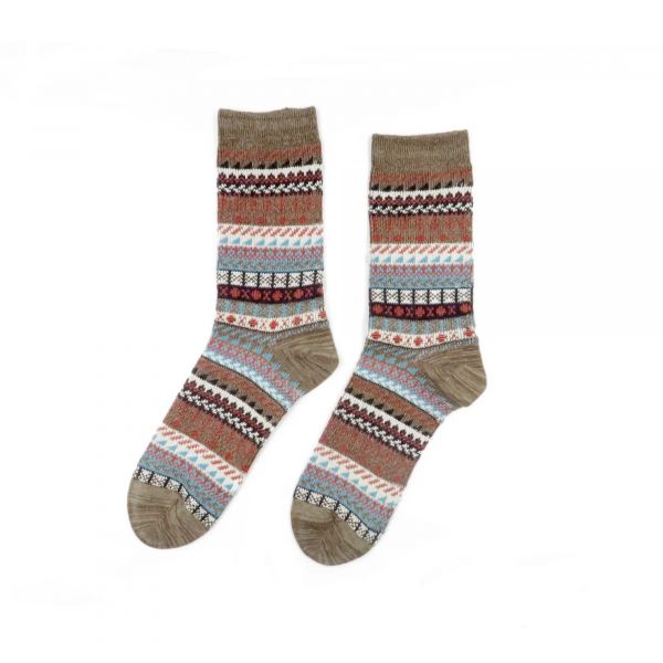 Carousel sock - Khaki 