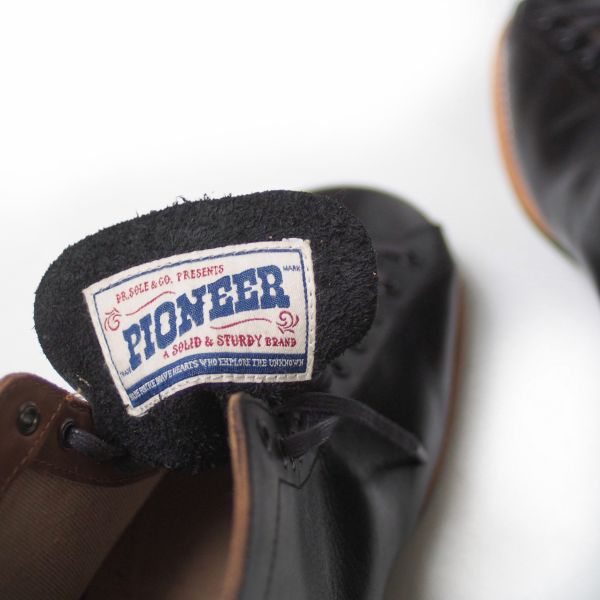 Pioneer: Challenger BLACK drsole 鞋子,drsole 黑白,drsole 休閒鞋,drsole 自家品牌鞋款,復古休閒感工裝靴,復古 休閒 工裝靴,drsole game changer