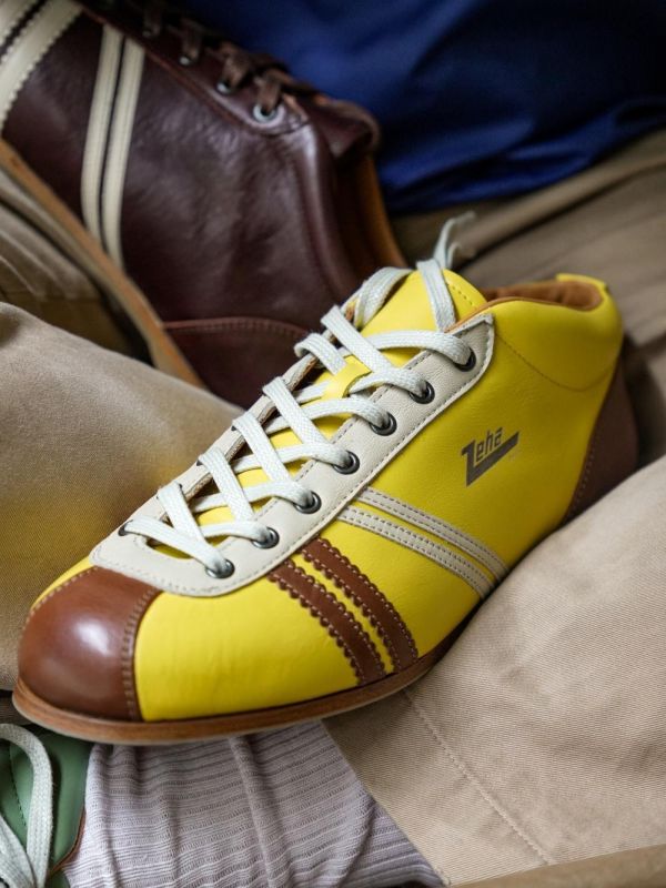 【10/16(五) 7PM 線上發售】ZEHA Carl Häßner - Liga (Yellow / Cognac / Cream) 