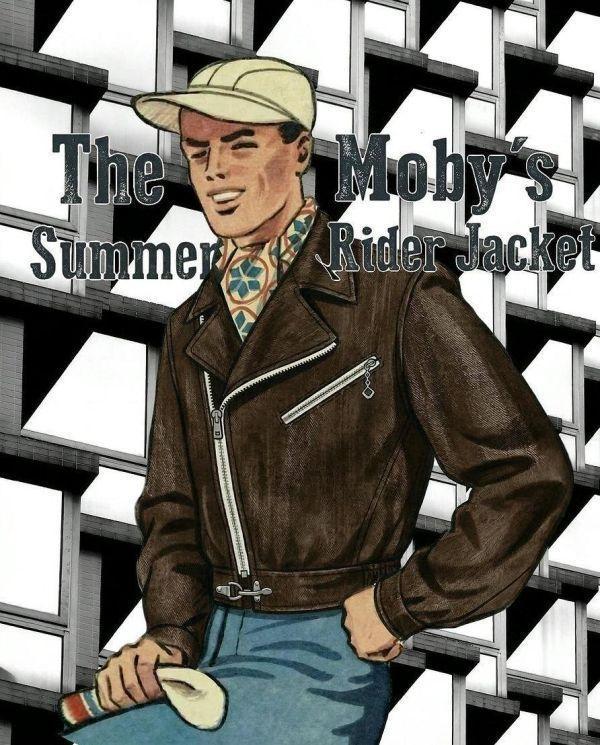 THE MOBY’S Summer Rider Jacket / Coffee 