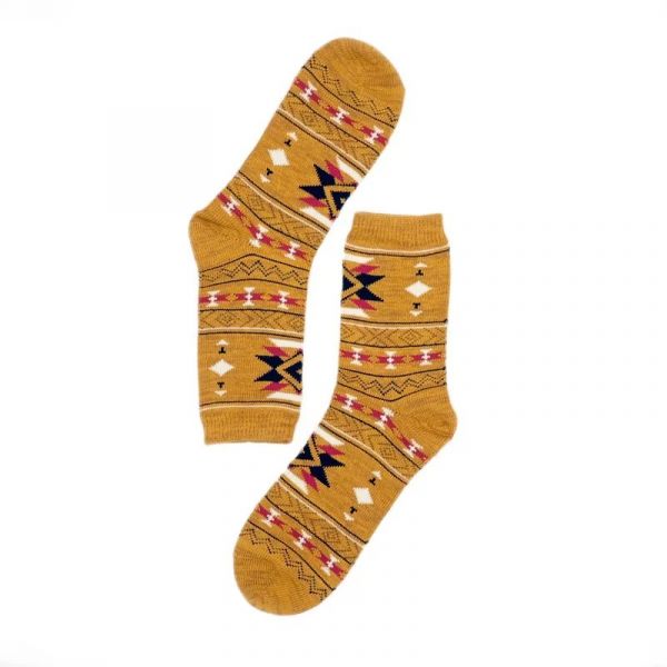 Indiana Mystery Socks - Mustard 