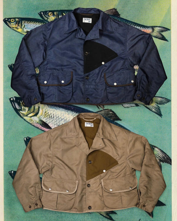 WWC Washed Nylon Fishing Jacket / Beige 