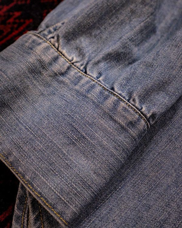 Lot.519 WESTERN SHIRTS,6oz WASHED DENIM 