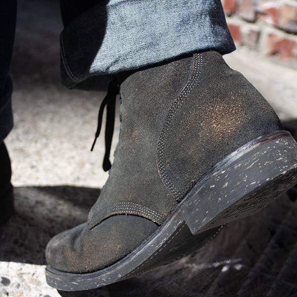 Pioneer x Oak Street: Natural Indigo Field Boots Dr. Sole Oak street, drsole聯名, drsole鞋子