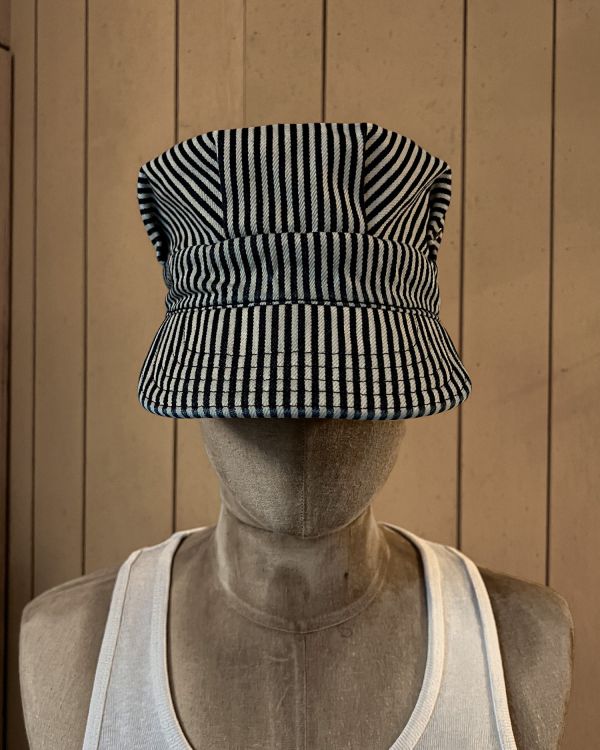 Lot.632 RAILROAD WORK CAP (HICKORY) 