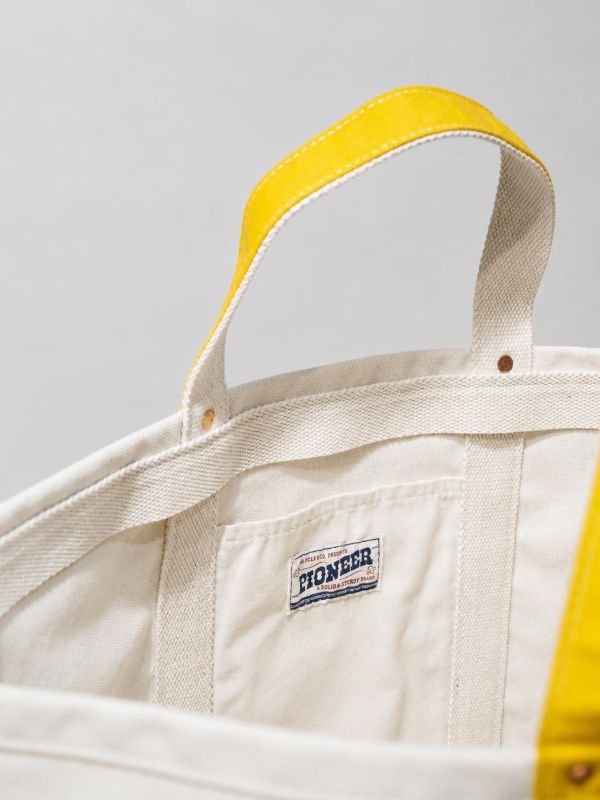 Pioneer: CarryAll Canvas Tool Bag 工具袋(撞色款) 工作包,大容量帆布袋,厚磅帆布袋,托特包,大容量托特包