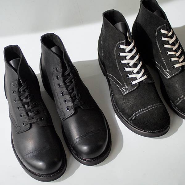 Dr. Sole OZ Troopers Service Boots / Black Roughout 澳洲軍靴,service boots,OZ Troopers,軍靴