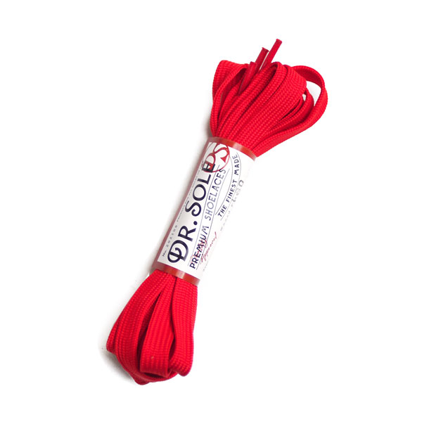 Red polyester shoelaces 180cm 登山靴鞋帶,登山鞋鞋帶.drsole 鞋帶