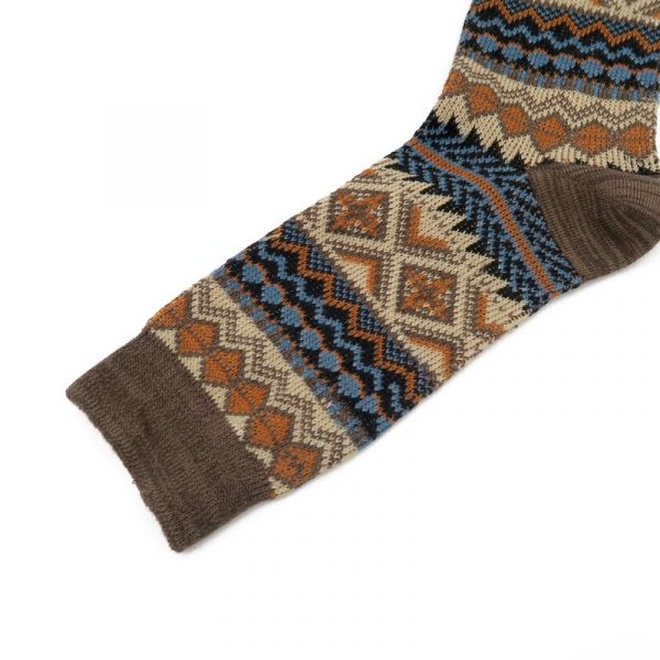 Kanazawa Socks - Brown 