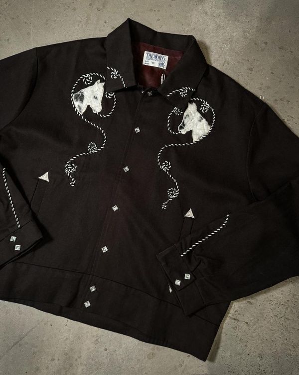 THE MOBY'S Stallion Bolero Jacket / Coffee Black 
