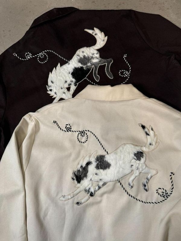 THE MOBY'S Stallion Bolero Jacket / Coffee Black 