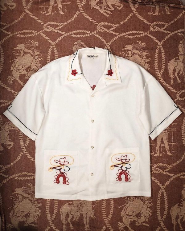 WWC CASSIDY Western Easy Shirt / White 